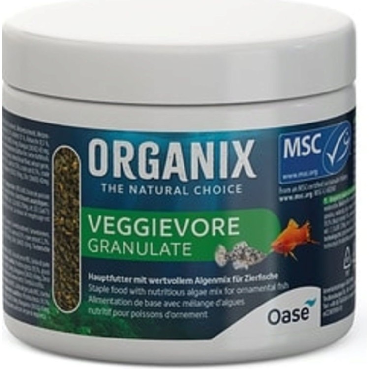 Hrana pesti ORGANIX Veggievore Granulate 250 ml MSC - imagine 4